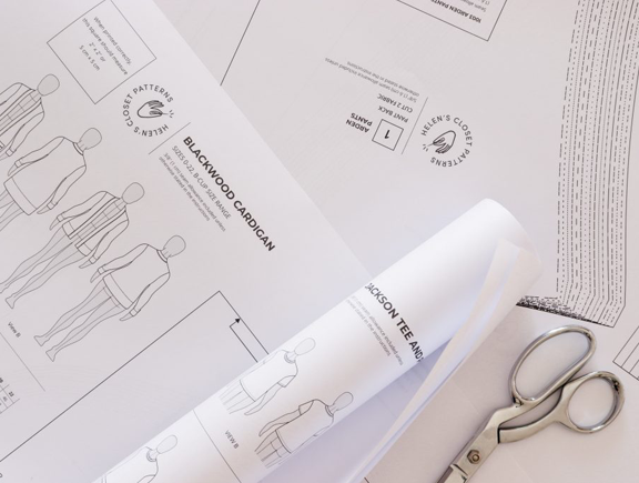 A0 Sewing Pattern Printing